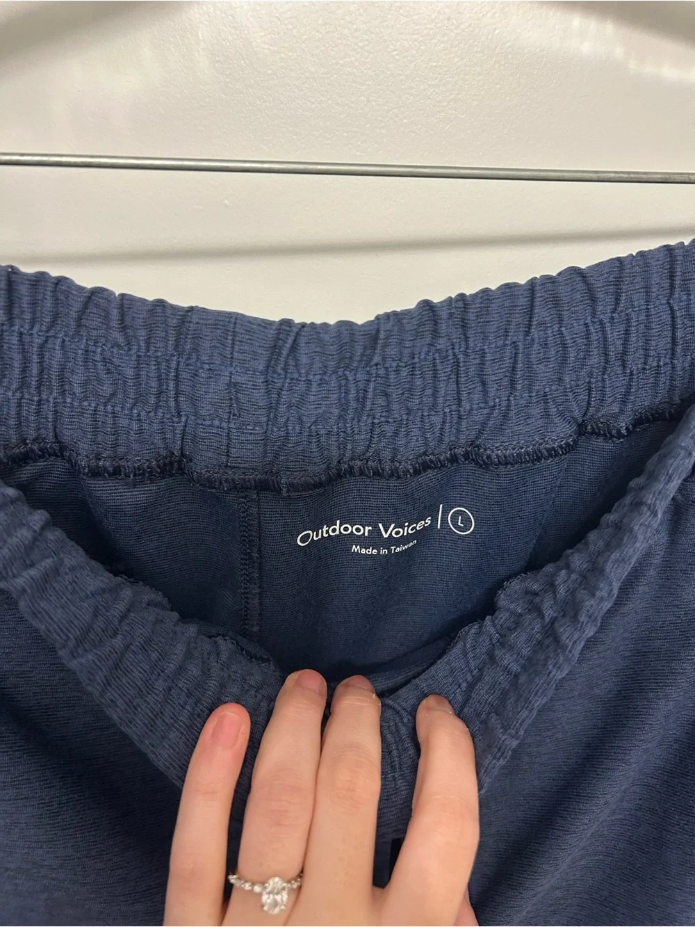 Outdoor Voices Men’s Shorts with Side Pockets and Logo